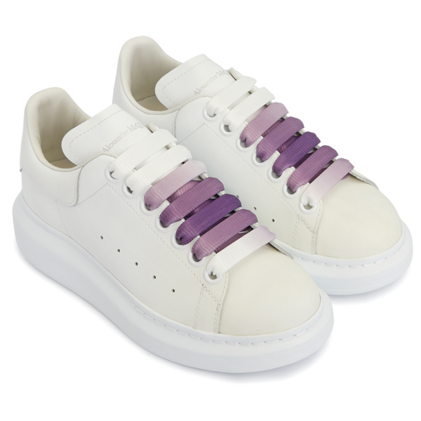 Giày Alexander McQueen Wmns Oversized Sneaker 'White Violet' 650791-WHZ4N-9104 - Ảnh 6