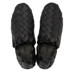 Giay Bottega Veneta Intrecciato 'Black' 651029-V09F0-1000