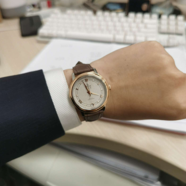 Đồng Hồ Omega De Ville Automatic 'Silver' 424-23-33-20-52-003 - Ảnh 2