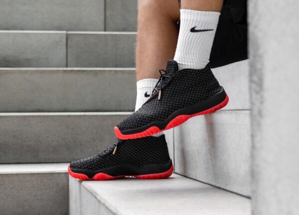 Giày Nike Air Jordan Future Premium Black Infrared 652141-023 - Ảnh 2