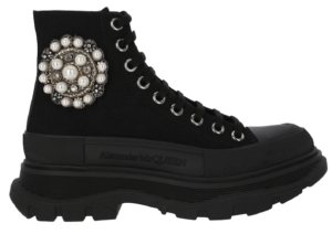 Giày Alexander McQueen Wmns Lace Boots 652280-W4L3K-1081