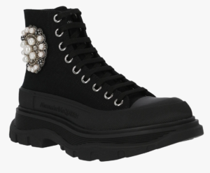 Alternative view of Giày Alexander McQueen Wmns Lace Boots 652280-W4L3K-1081