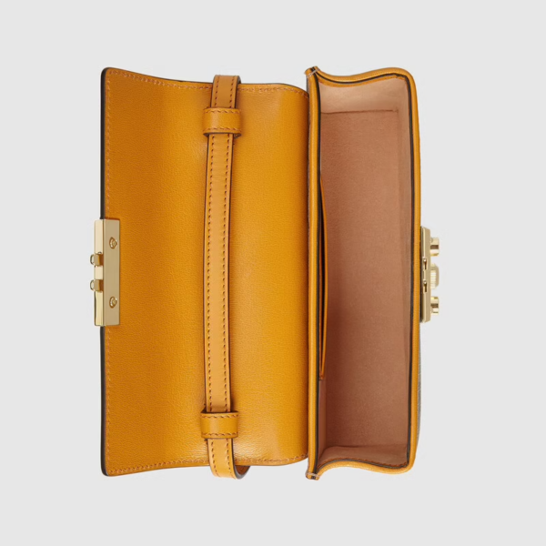 Túi Gucci Padlock Mini Beige And White Leather ‎652683-96GAG-9763 - Ảnh 3