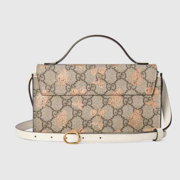Túi Gucci Padlock Berry Print Mini GG Supreme ‎652683-UM6AG-8295 - Ảnh 3