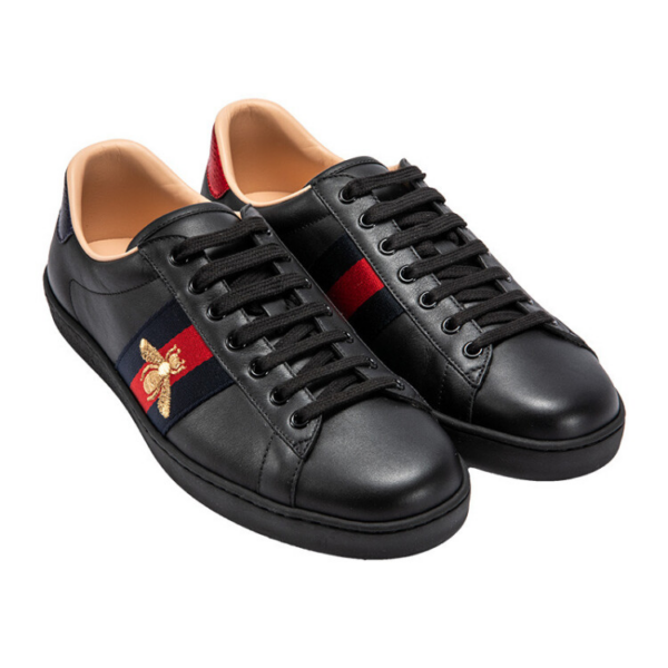 Giày Gucci Ace Embroidered 'Black Bee' 429446-A38G0-1284 - Ảnh 2