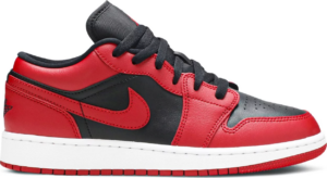 Giày Nike Air Jordan 1 Low GS 'Reverse Bred' 553560-606