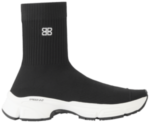 Giày Balenciaga Speed 3.0 Sneaker 'Black White' 654532-W2DN1-1090