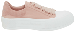 Giày Alexander McQueen Wmns Deck Lace-Up Plimsoll 'Magnolia' 654593-W4PQ1-9297