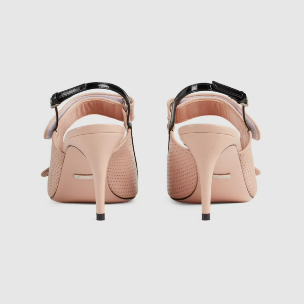 Giày Gucci Women's Sandal with Mini Double G ‎655415-04JT0-6764 - Ảnh 5