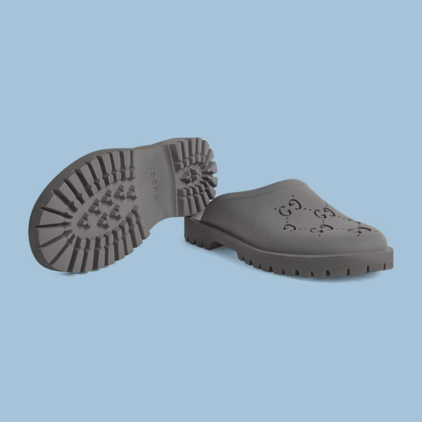 Dep Gucci Men's GG Slip-on Sandal 'Grey' 655517-JFB00-1126