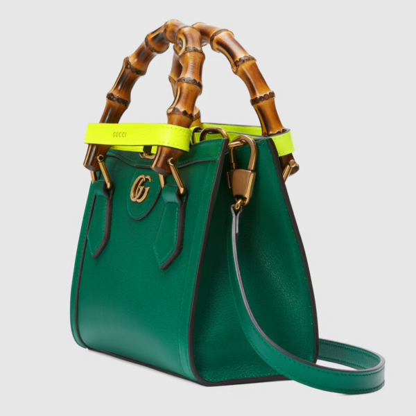 Túi Gucci Diana Mini Tote Emerald Green 655661-17QDT-3177 - Ảnh 4