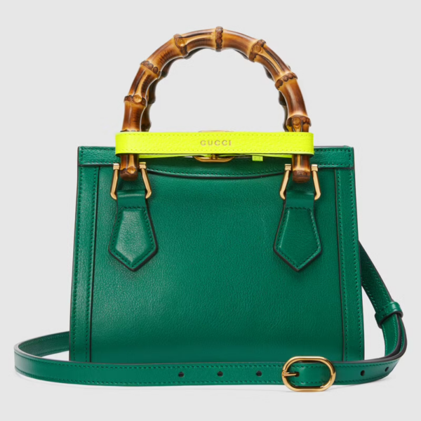 Túi Gucci Diana Mini Tote Emerald Green 655661-17QDT-3177 - Ảnh 3
