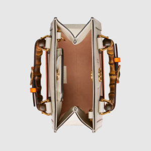 Alternative view of Túi Gucci Diana Mini Tote White Leather 655661-17QDT-9060