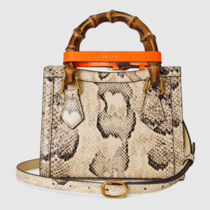 Alternative view of Túi Gucci Diana Mini Python Tote Bag 655661-LU3ZT-9561
