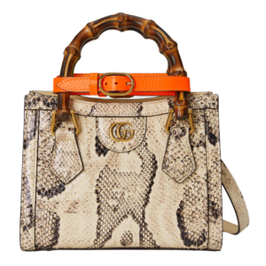 Túi Gucci Diana Mini Python Tote Bag 655661-LU3ZT-9561