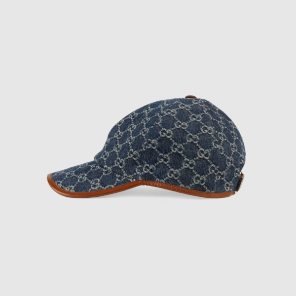 Mu Gucci GG Baseball 'Blue Ivory' 656206-4HAC3-4264