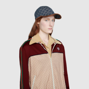 Mu Gucci GG Baseball 'Blue Ivory' 656206-4HAC3-4264