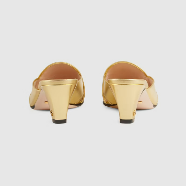 Giày Gucci Women's Slide Sandal with Double G ‎656382-B8B00-8009 - Ảnh 6