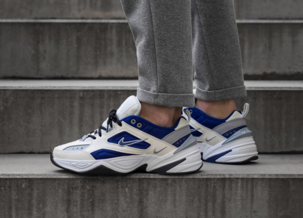 Giày Nike M2K Tekno 'Sail Deep Royal Blue' AV4789-103 - Ảnh 6