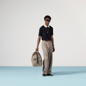 Ao Gucci Cotton Piquet 'Black White' 658067-XJDI2-1043