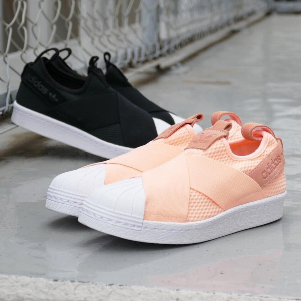 Giày Adidas Wmns Superstar Slip On 'Clear Orange' AQ0919 - Ảnh 3
