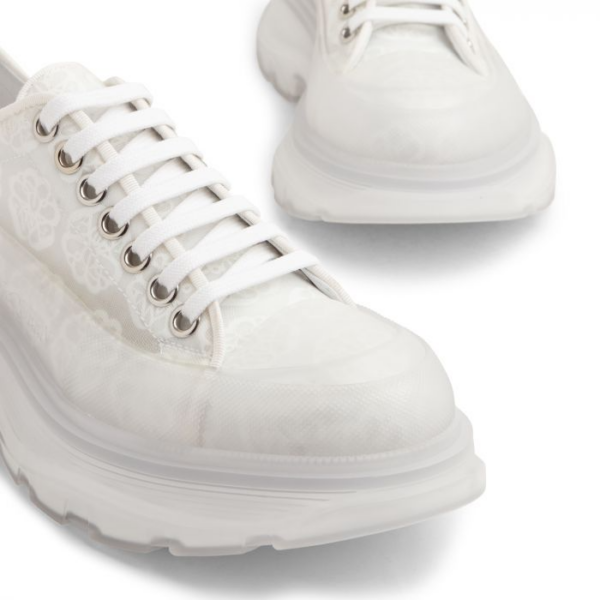 Giày Alexander McQueen Wmns Tread Slick 'White Transparent' 658085-W4Q32-9337 - Ảnh 5