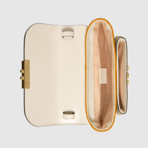 Alternative view of Túi Gucci Padlock Mini GG Supreme Burnt Orange Leather 658487-2ZGAG-9763