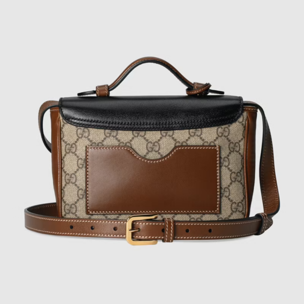 Túi Gucci Padlock Mini GG Supreme Canvas ‎658487-2ZGAG-9785 - Ảnh 3
