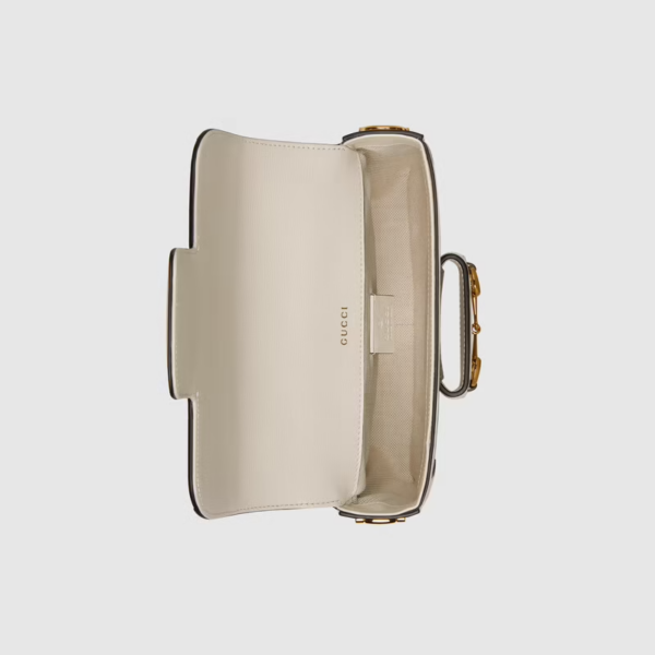 Túi Gucci Horsebit 1955 Mini GG Supreme Canvas 658574-HUHHG-9759 - Ảnh 5