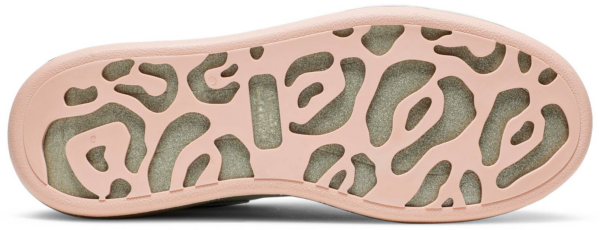Giày Alexander McQueen Oversized Sneaker ' Rose Gold Glitter' - Ảnh 4