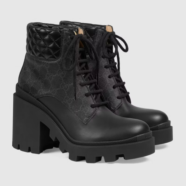 Giày Gucci Women's GG Ankle Boot 659691-UC810-1000 - Ảnh 4