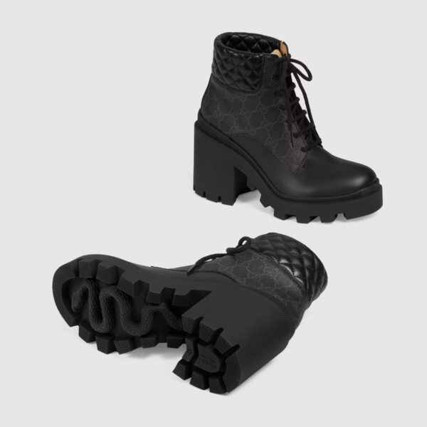 Giày Gucci Women's GG Ankle Boot 659691-UC810-1000 - Ảnh 5