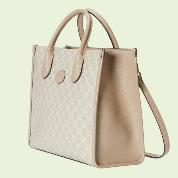 Tui Gucci Small Tote Bag With Interlocking G 'Pink' ‎659983-UULBT-9683