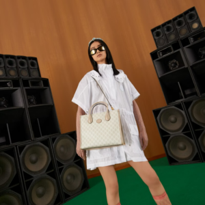 Tui Gucci Small Tote Bag With Interlocking G 'Pink' ‎659983-UULBT-9683