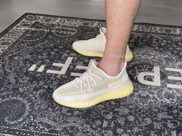 Giày Adidas Yeezy Boost 350 V2 'Natural' FZ5246 - Ảnh 6