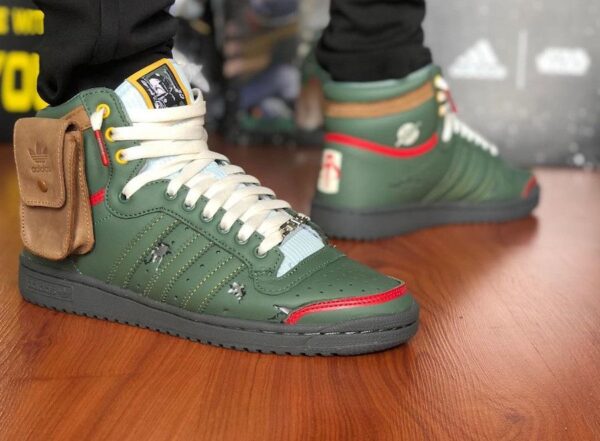 Giày Adidas Star Wars x Top Ten Hi 'Boba Fett' FZ3465 - Ảnh 5