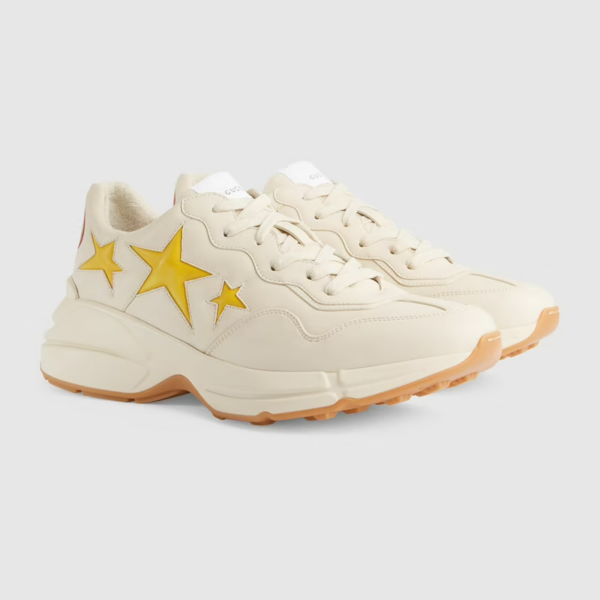 Giày Gucci Men's Rhyton Sneaker with Stars ‎660939-2SH10-9560 - Ảnh 4