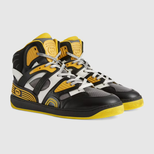 Giày Gucci Men's Basket Sneaker ‎661308-2SH90-1098 - Ảnh 3