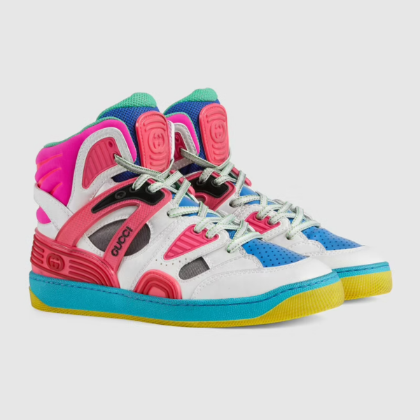 Giày Gucci Women's Basket Sneaker 661311-2SH80-9063 - Ảnh 4