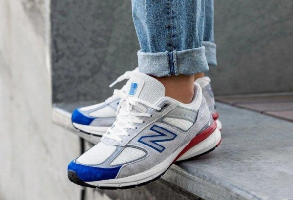 Giày New Balance 990v5 Big Kid 'Nimbus Cloud' GC990NB5 - Ảnh 3