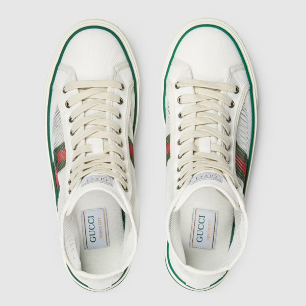 Giày Gucci Men's Tennis 1977 High Top Sneaker ‎663258-2WB10-9070 - Ảnh 3
