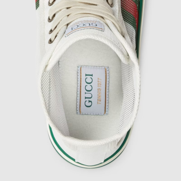 Giày Gucci Men's Tennis 1977 High Top Sneaker ‎663258-2WB10-9070 - Ảnh 4