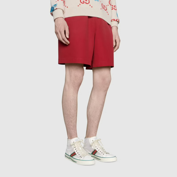 Giày Gucci Men's Tennis 1977 High Top Sneaker ‎663258-2WB10-9070 - Ảnh 7