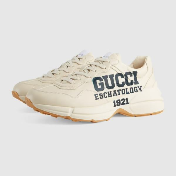 Giày Gucci Men's Rhyton sneaker with '25' ‎663339-2SH00-9522 - Ảnh 4