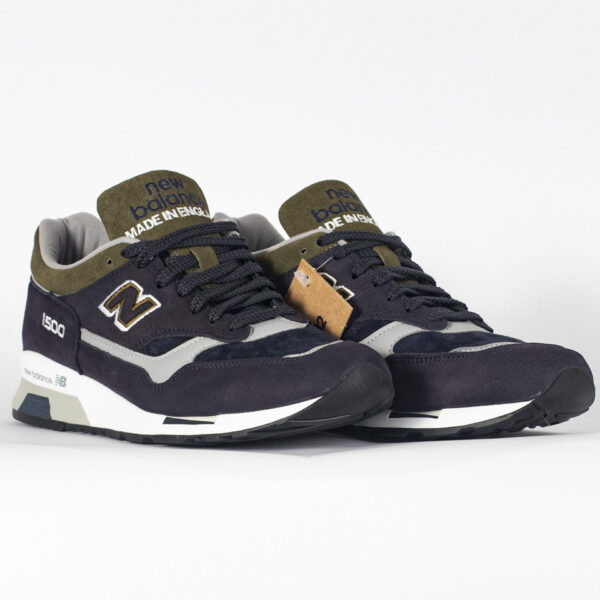 Giày New Balance 1500 Made In England 'Navy Green' M1500NAG - Ảnh 3