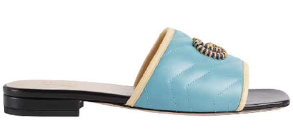 Giày Gucci Online Exclusive Sandal with Double G ‎663879-C9D10-9360