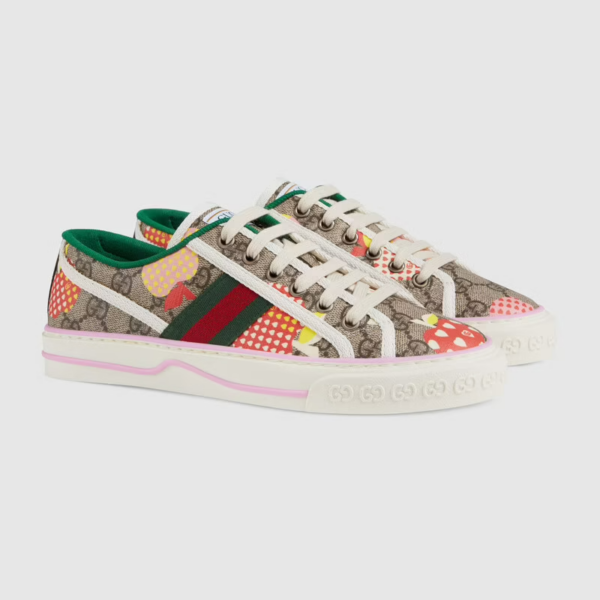 Giày Women's Gucci Les Pommes Sneaker 664212-22K10-8960 - Ảnh 5