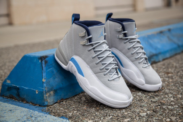 Giày Nike Air Jordan 12 Retro BG 'University Blue' 153265-007 - Ảnh 6