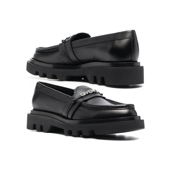 Giày Givenchy Elba Loafers In Leather BE200XE0XV-001 - Ảnh 2
