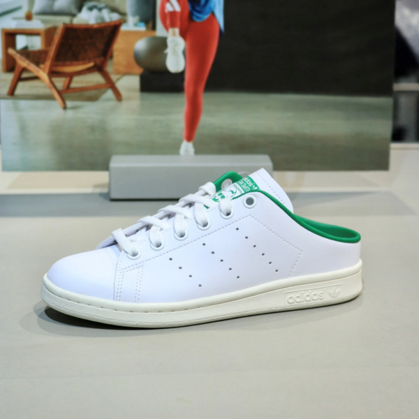 Giày Adidas Stan Smith Mule 'White Green' FX5849 - Ảnh 3